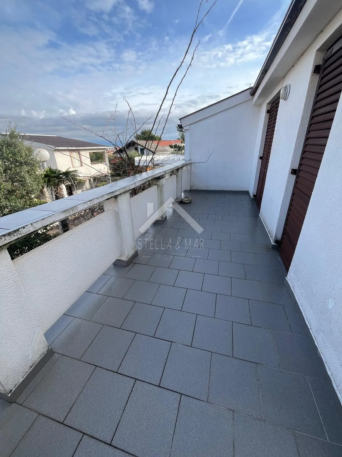 dvojna kuća 2 stana, pogled na more - vir - slika 18