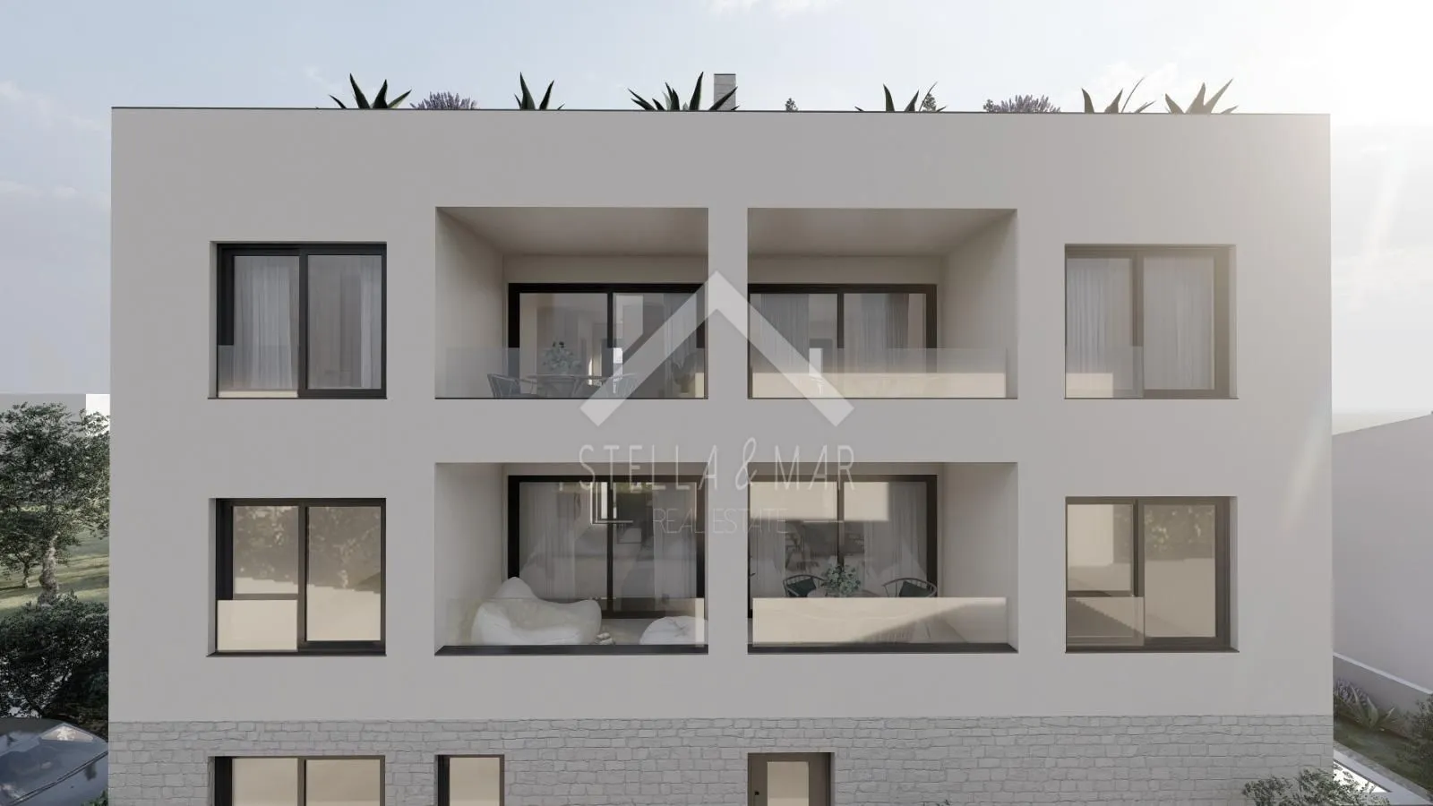 dvosobni apartman sa krovnom terasom , izvrsna lokacija - vir - slika 5