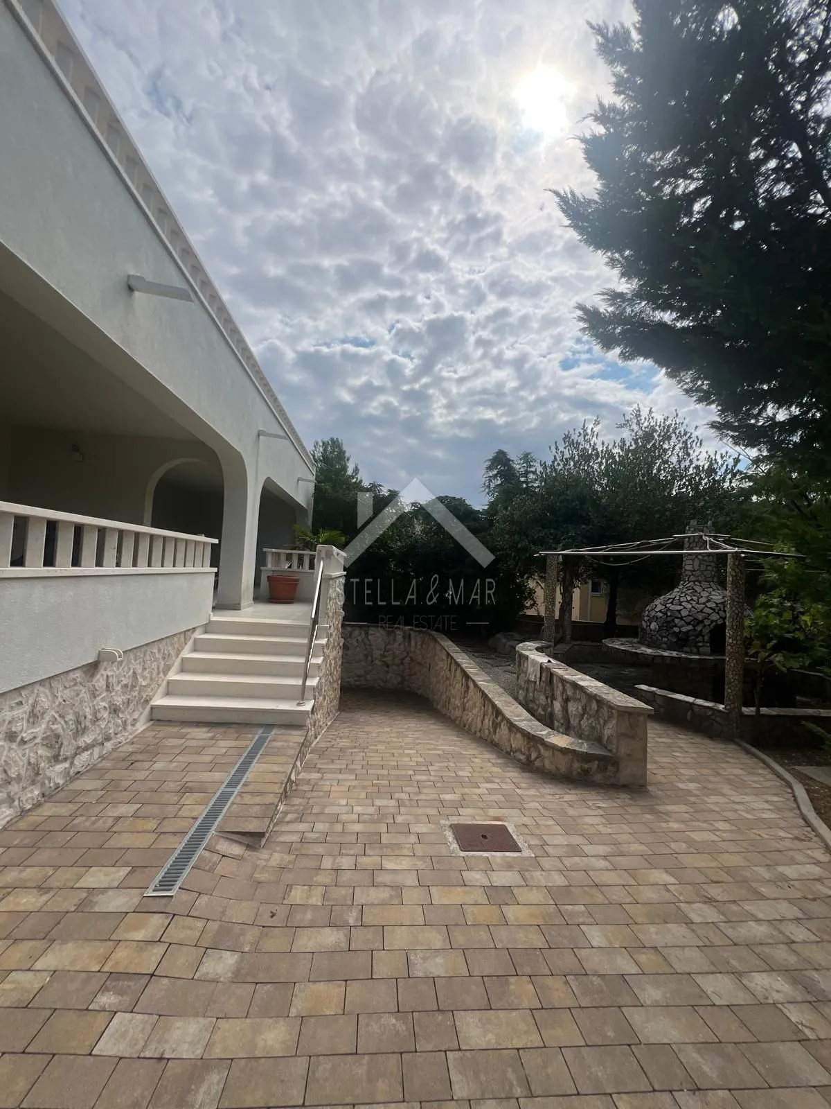 kuća, 1.red do mora sa 1842m2 okućnice - vir - slika 3