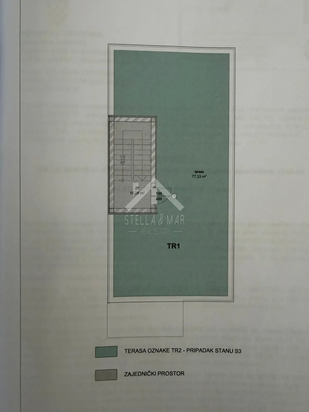 dvosobni apartman sa krovnom terasom, pogled - vir - slika 18