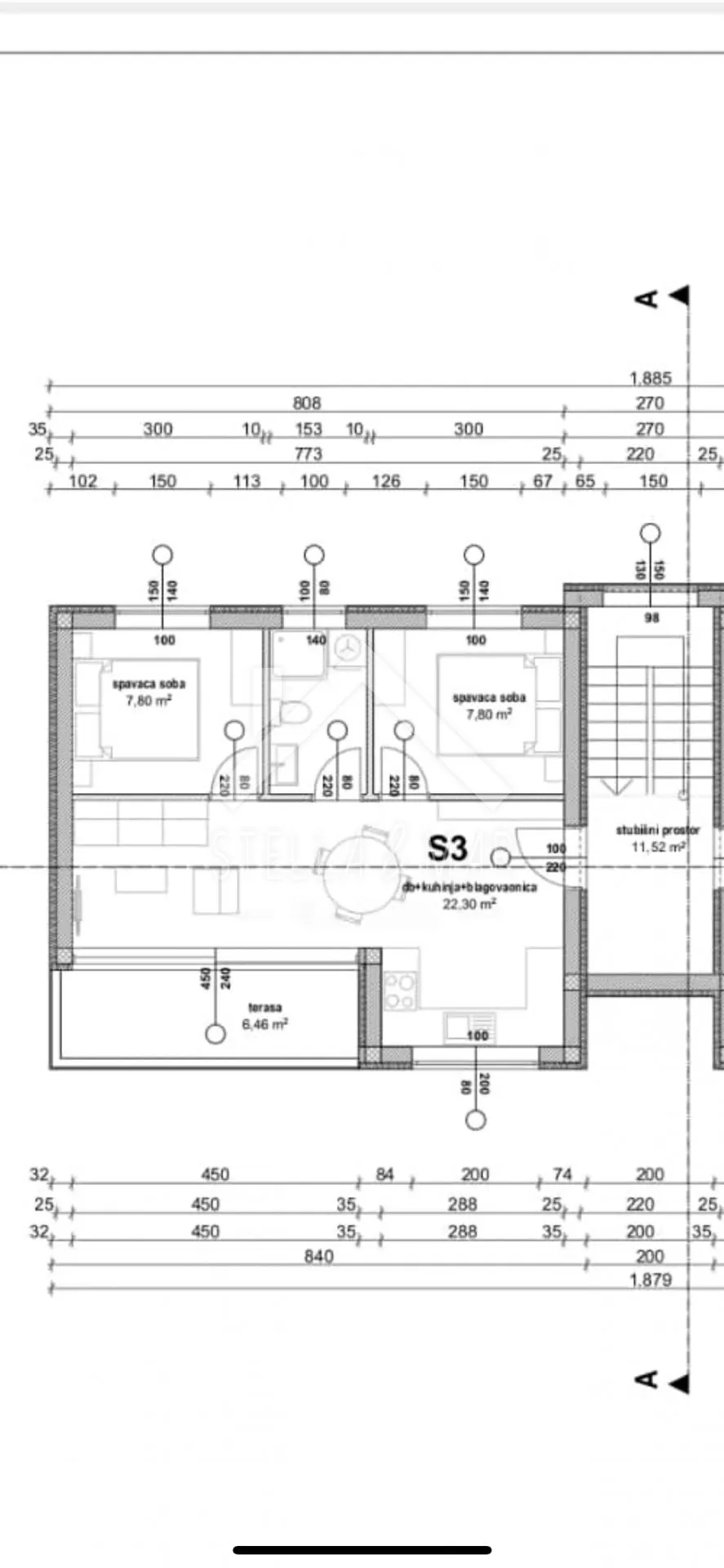 trosoban apartman sa predivnim pogledom na more - vir - slika 7