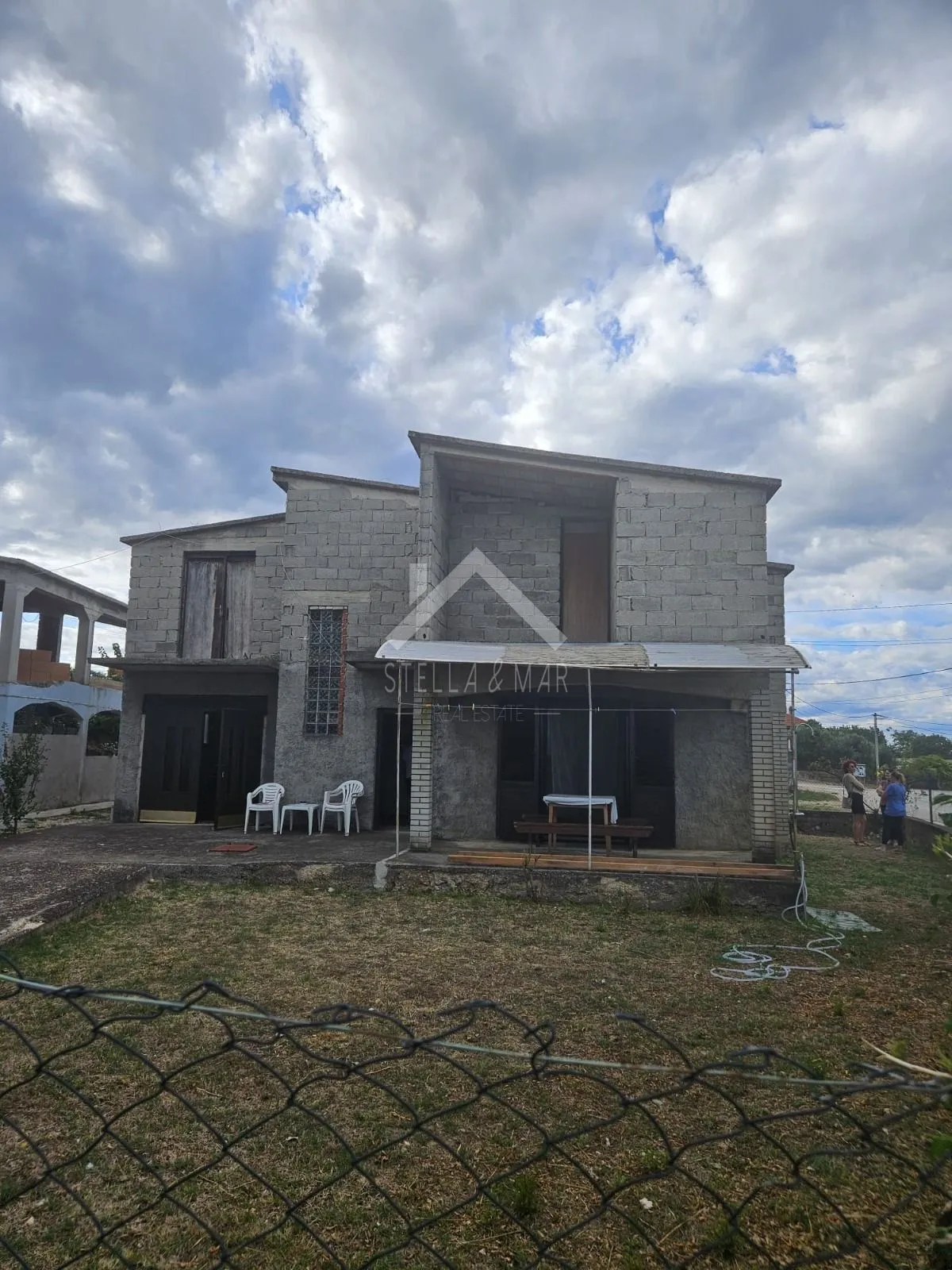 kuća, katnica nedovršena sa priključcima i pomoćnim objektom - galovac, zadar - slika 8