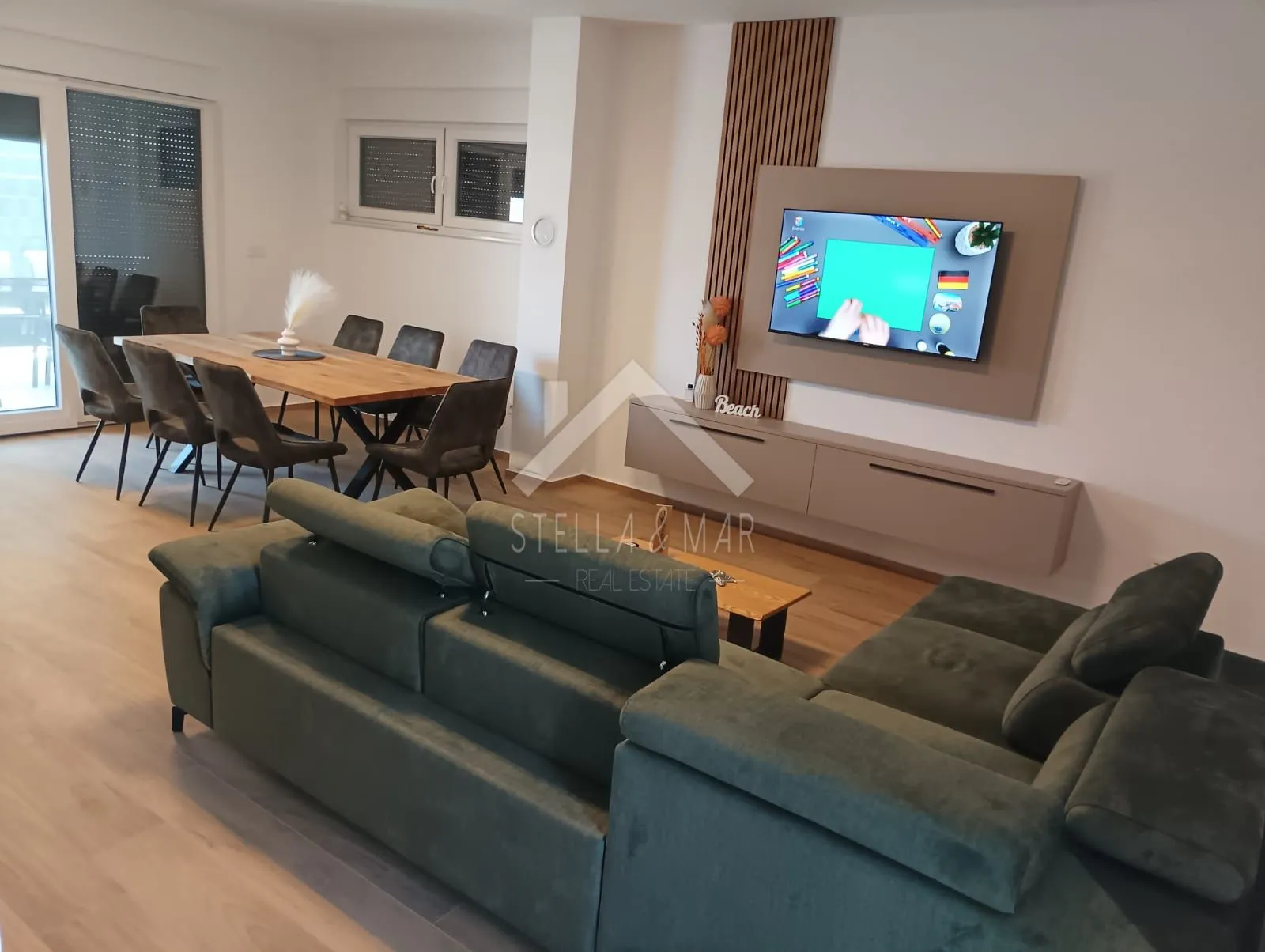 prekrasna kuća u nizu, pogled na more - vir - slika 8