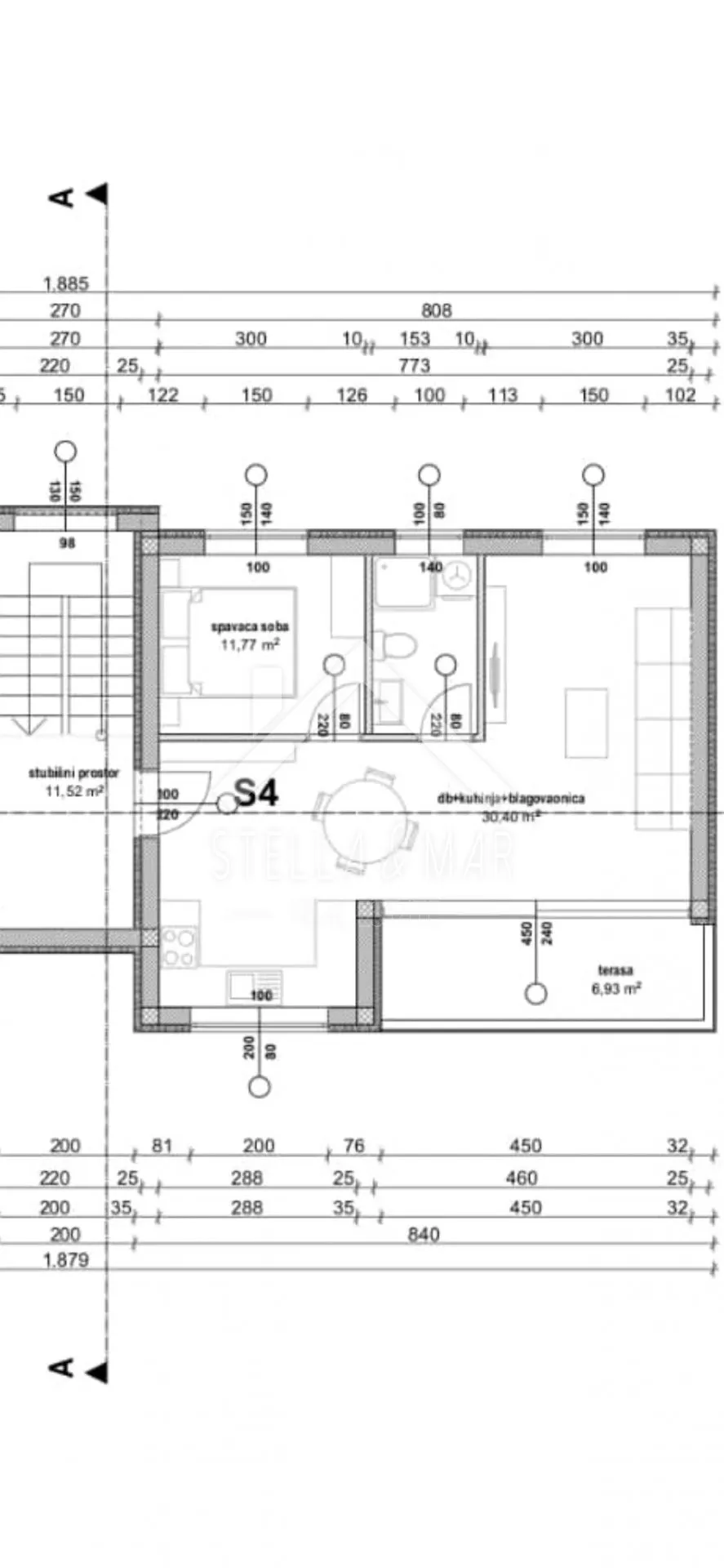 dvosoban apartman sa pogledom na more - vir - slika 20