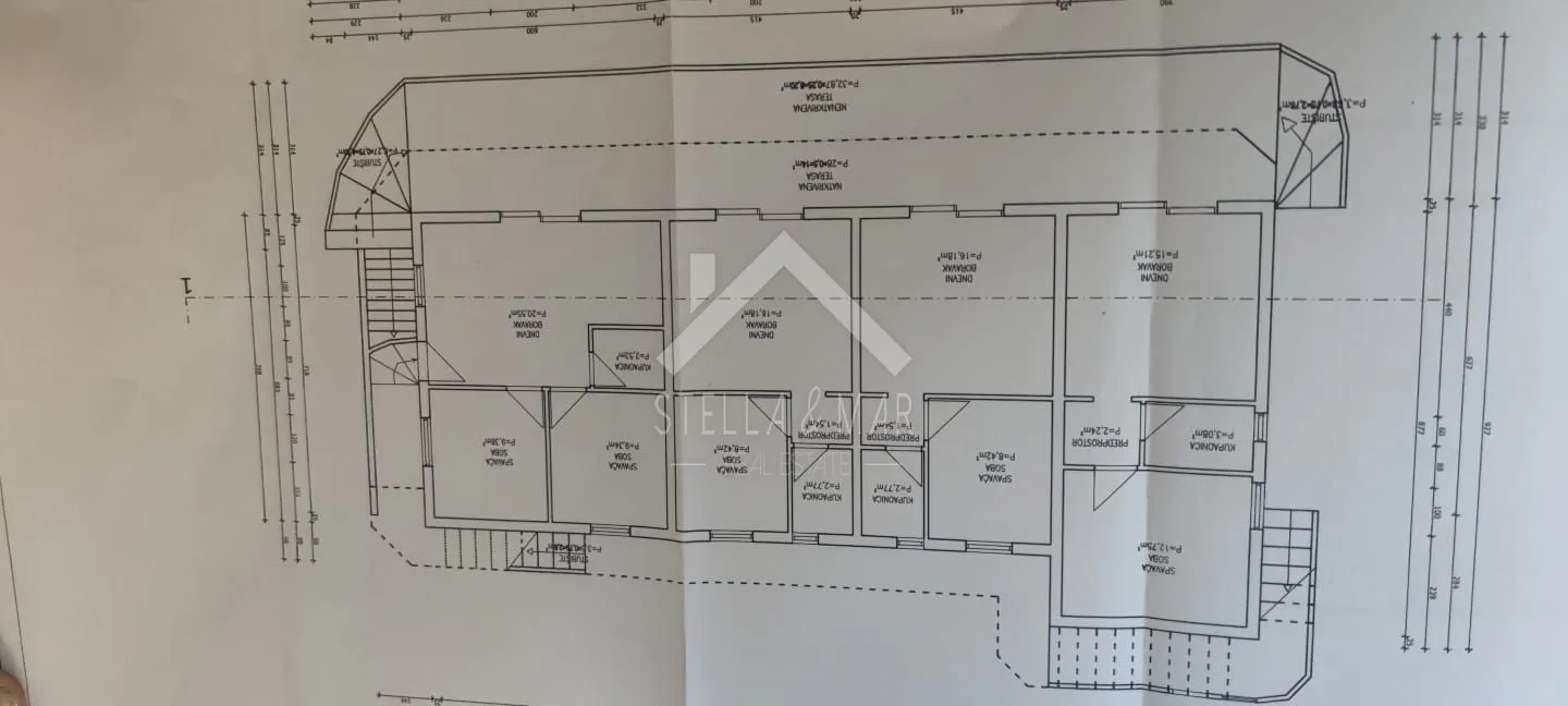 kuća sa 7 apartmana, prekrasan pogled, 30m do plaže - vir - slika 55