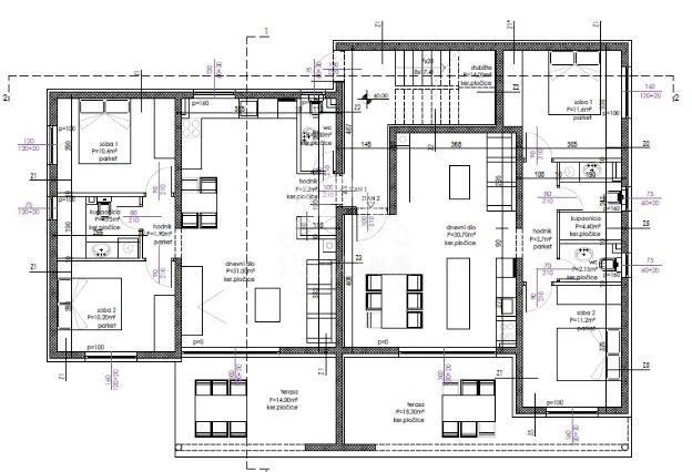 zemljište sa projektom 200m do mora - privlaka - slika 4