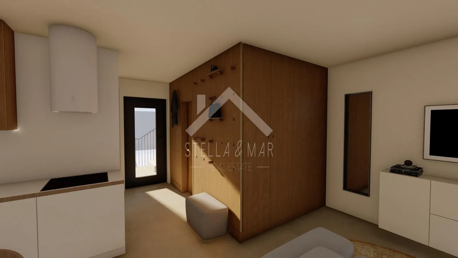 dvosobni apartman sa krovnom terasom , izvrsna lokacija - vir - slika 9