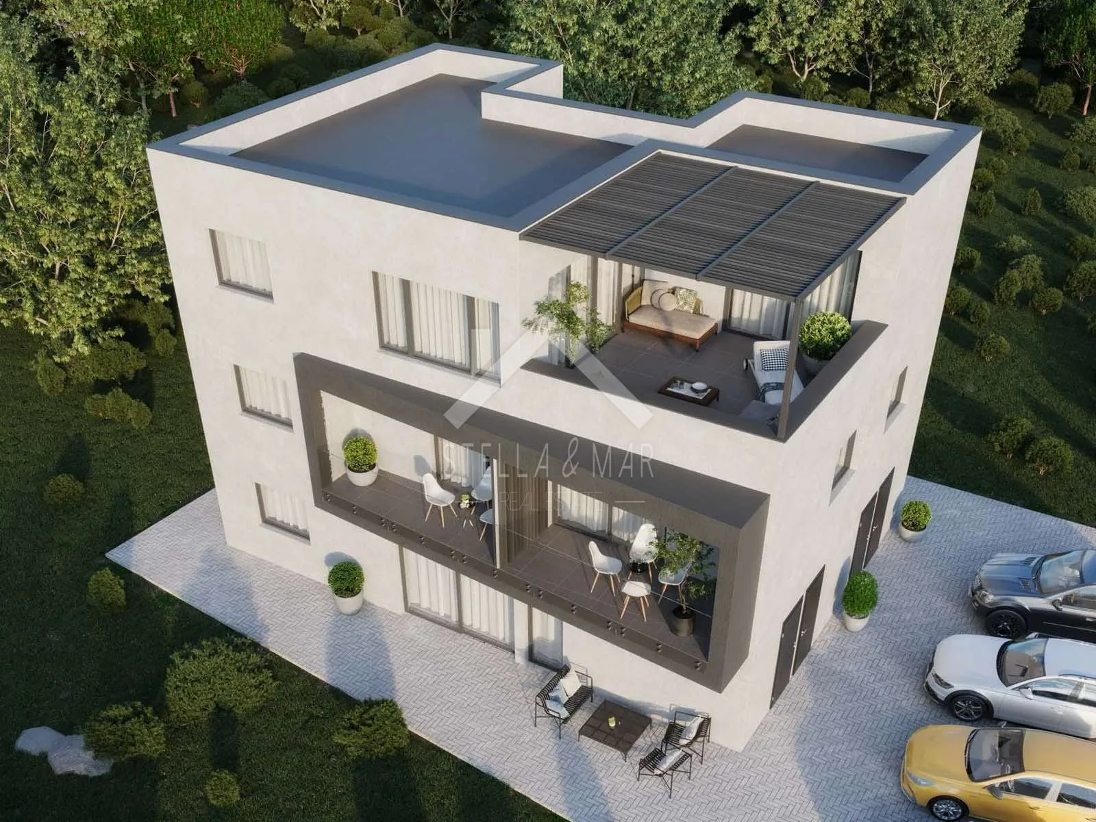trosobni apartman, namješten, novogradnja - vir - slika 24