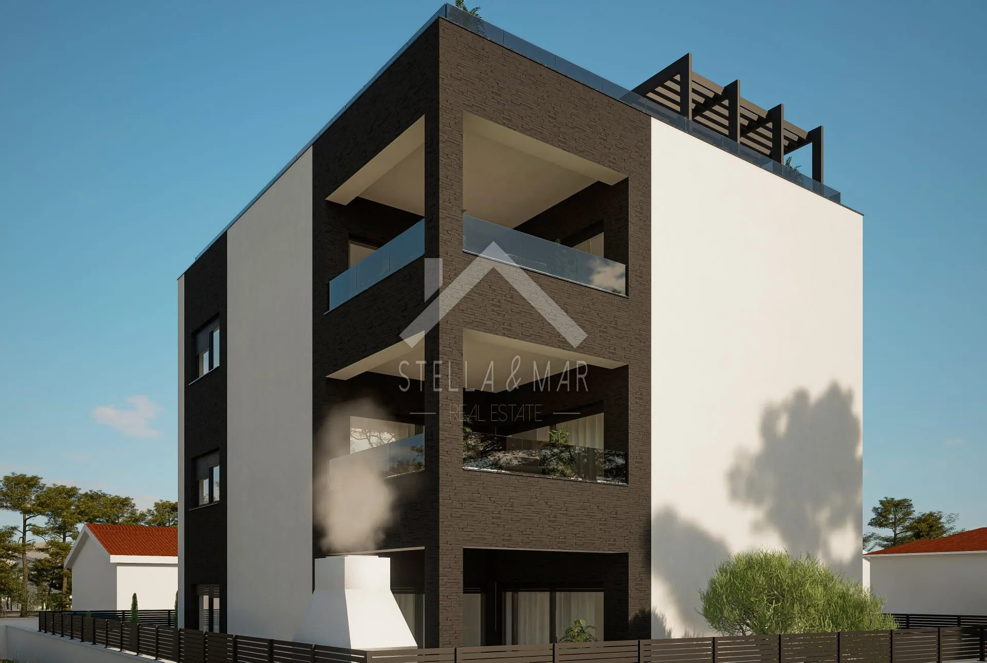 dvosobni apartman sa vrtom u centru vira - vir - slika 3