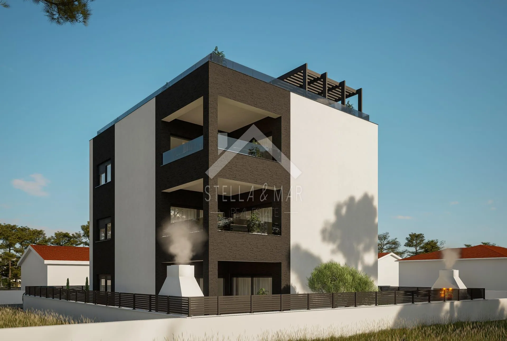 penthouse sa krovnom terasom - vir - slika 5