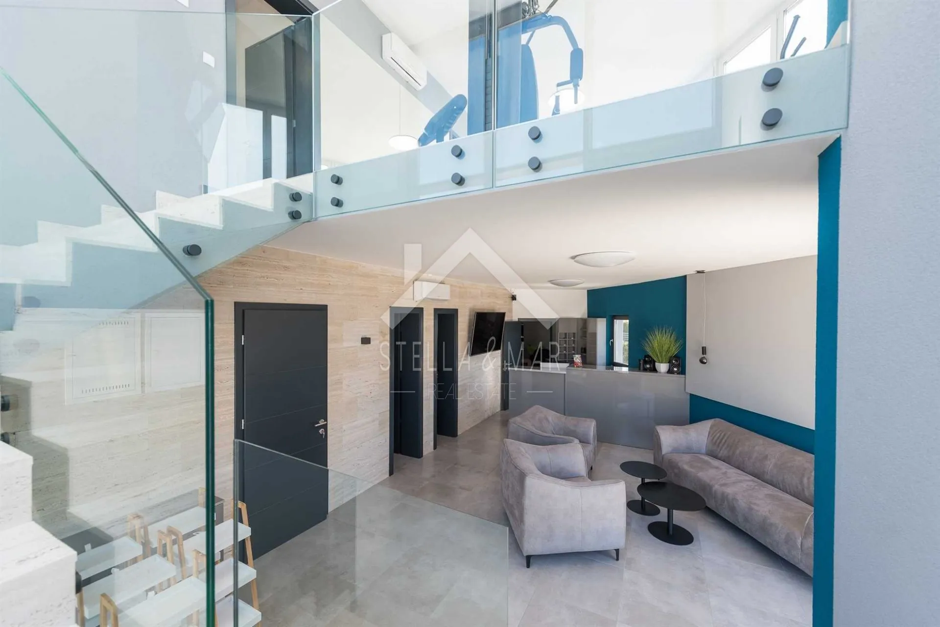 resort sa 8 villa sa bazenima i fitnes centrom - vir - slika 26