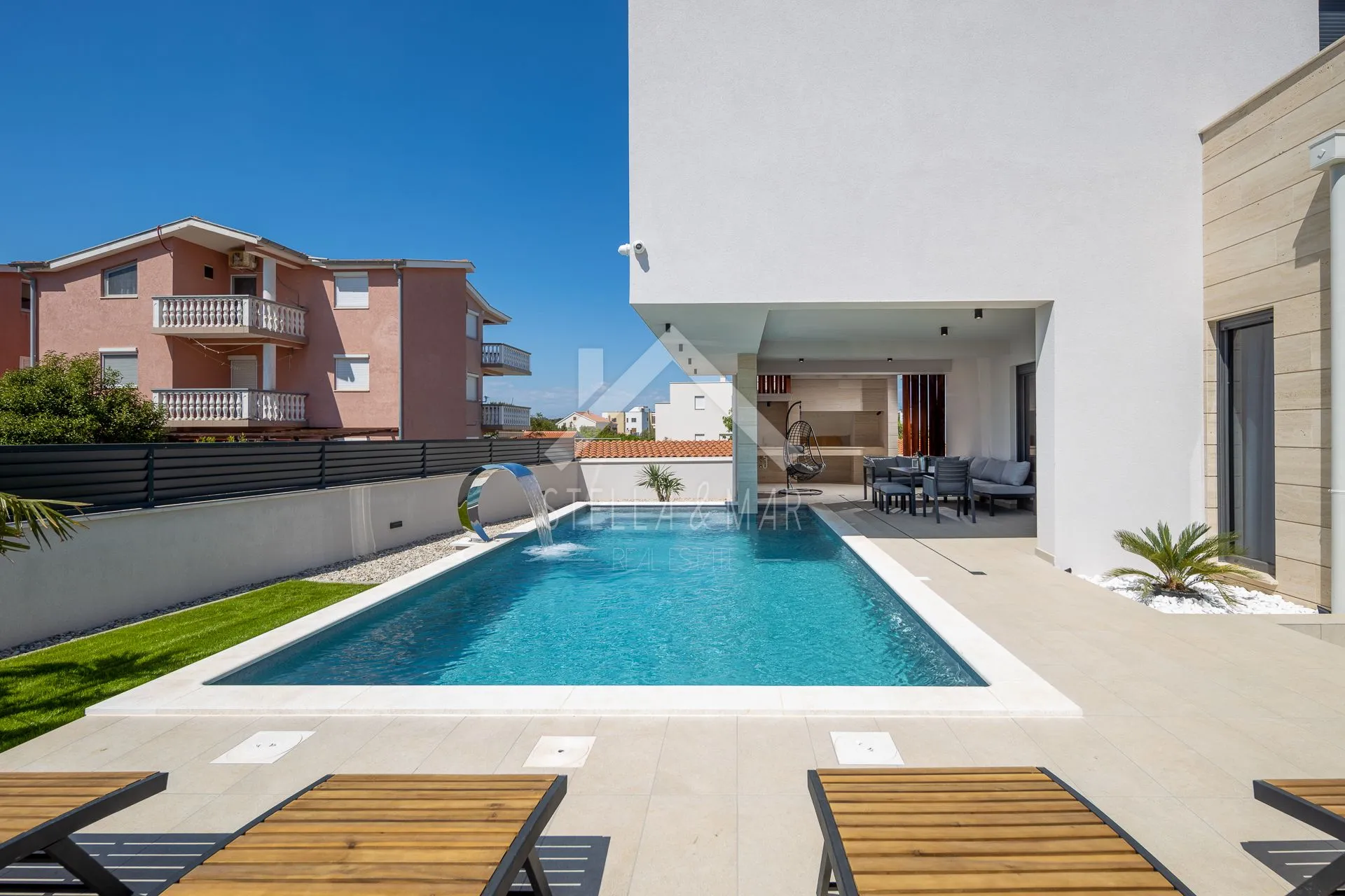 atraktivna villa sa bazenom sa sadržajima - zaton-nin, zadar - slika 8