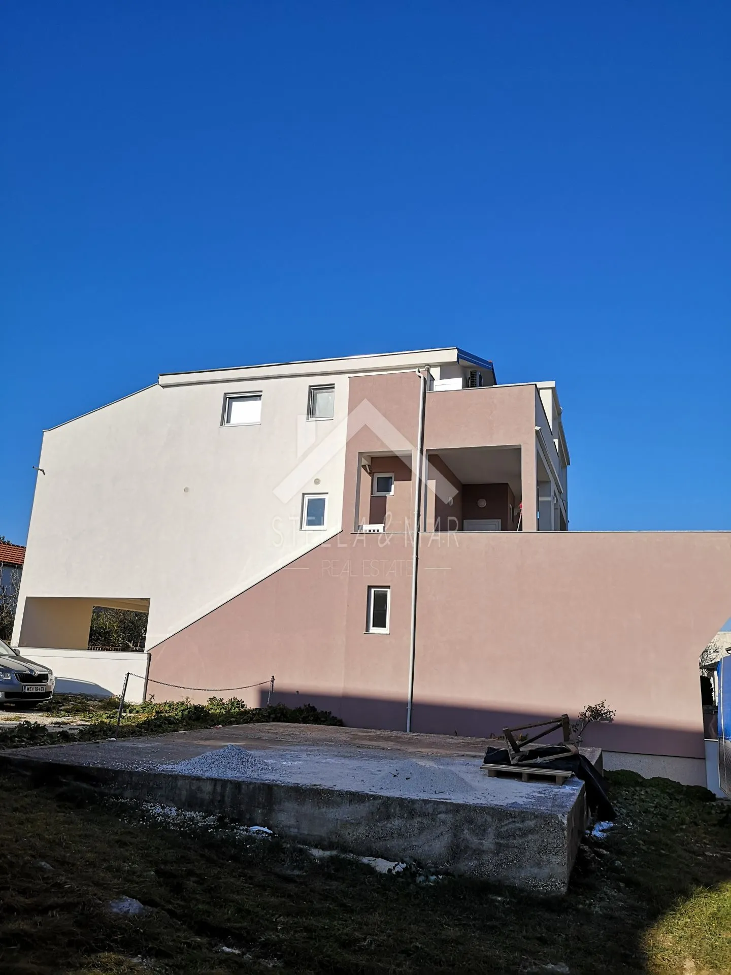 apartmanska kuća, novouređena, pogled na more - vir - slika 3