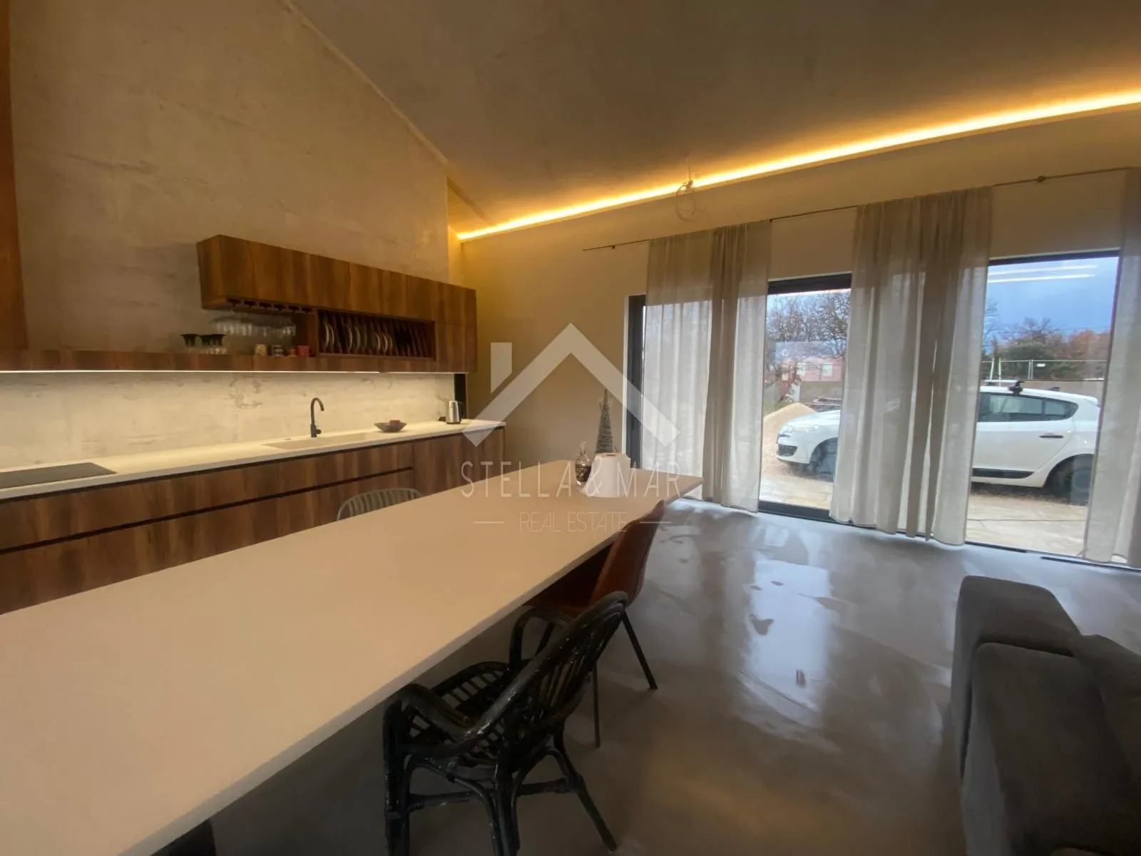 ekskluzivna kamena villa dizajnerski interijer - poljica, zadar - slika 9