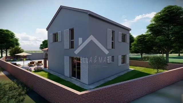 kuća sa bazenom i pomoćnim objektom - lovinac - slika 9