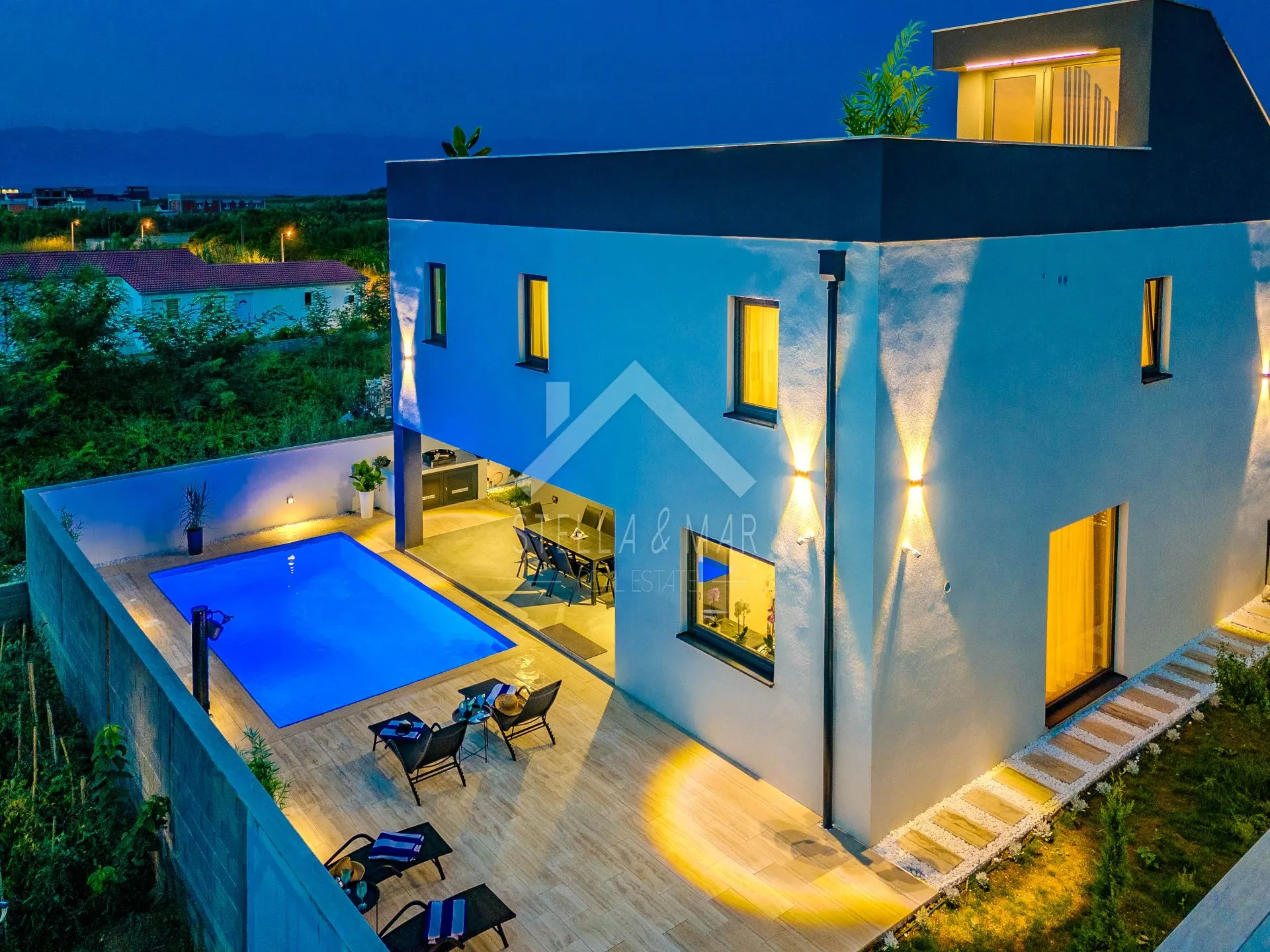 luksuzna villa sa pogledom na more - privlaka - slika 83