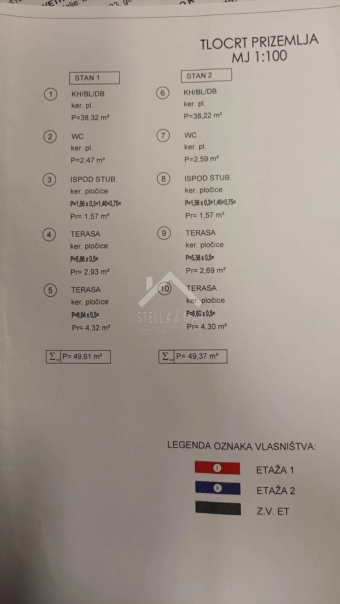 prekrasna kuća u nizu, pogled na more - vir - slika 30