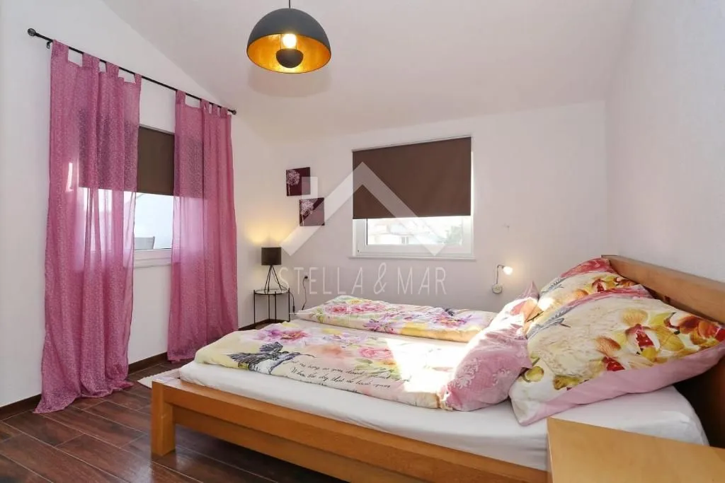 apartmanska kuća, novouređena, pogled na more - vir - slika 5