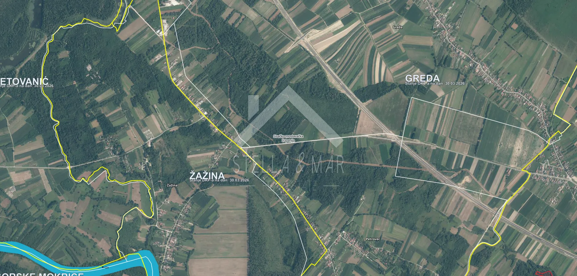 poljoprivredno zemljište - greda, sisak - slika 1
