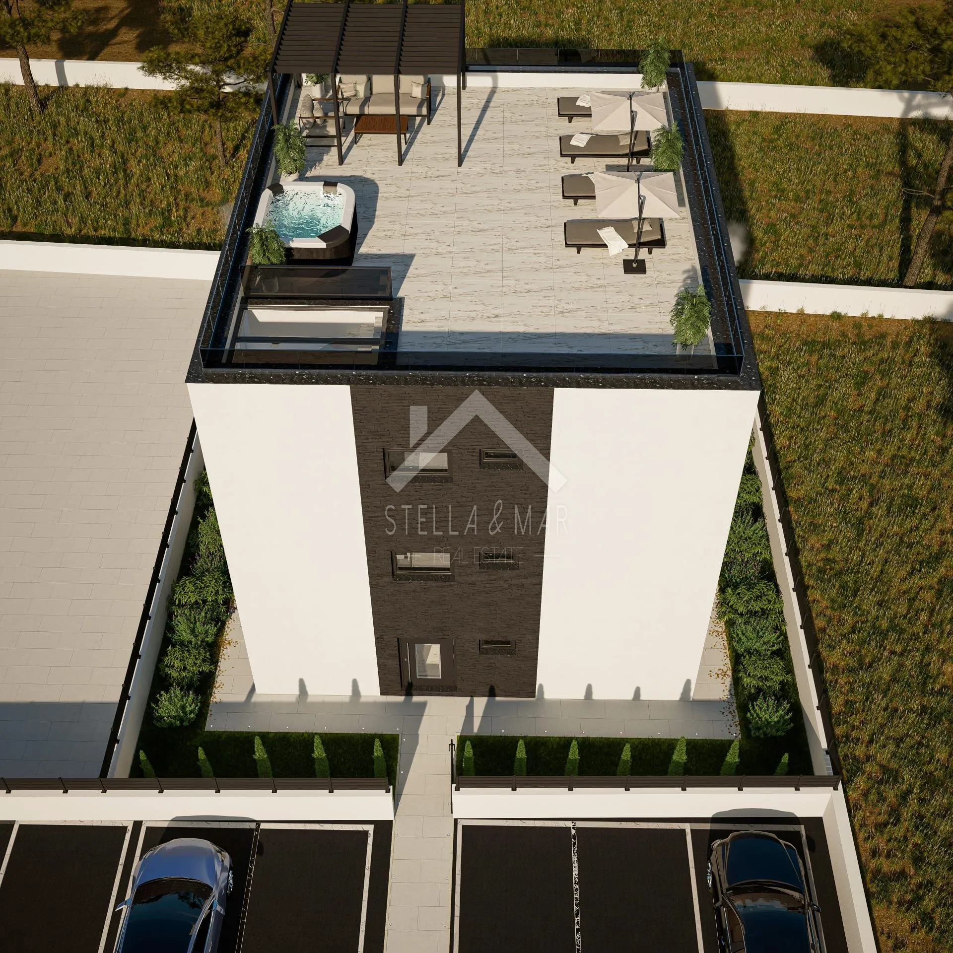 dvosobni apartman sa vrtom u centru vira - vir - slika 6