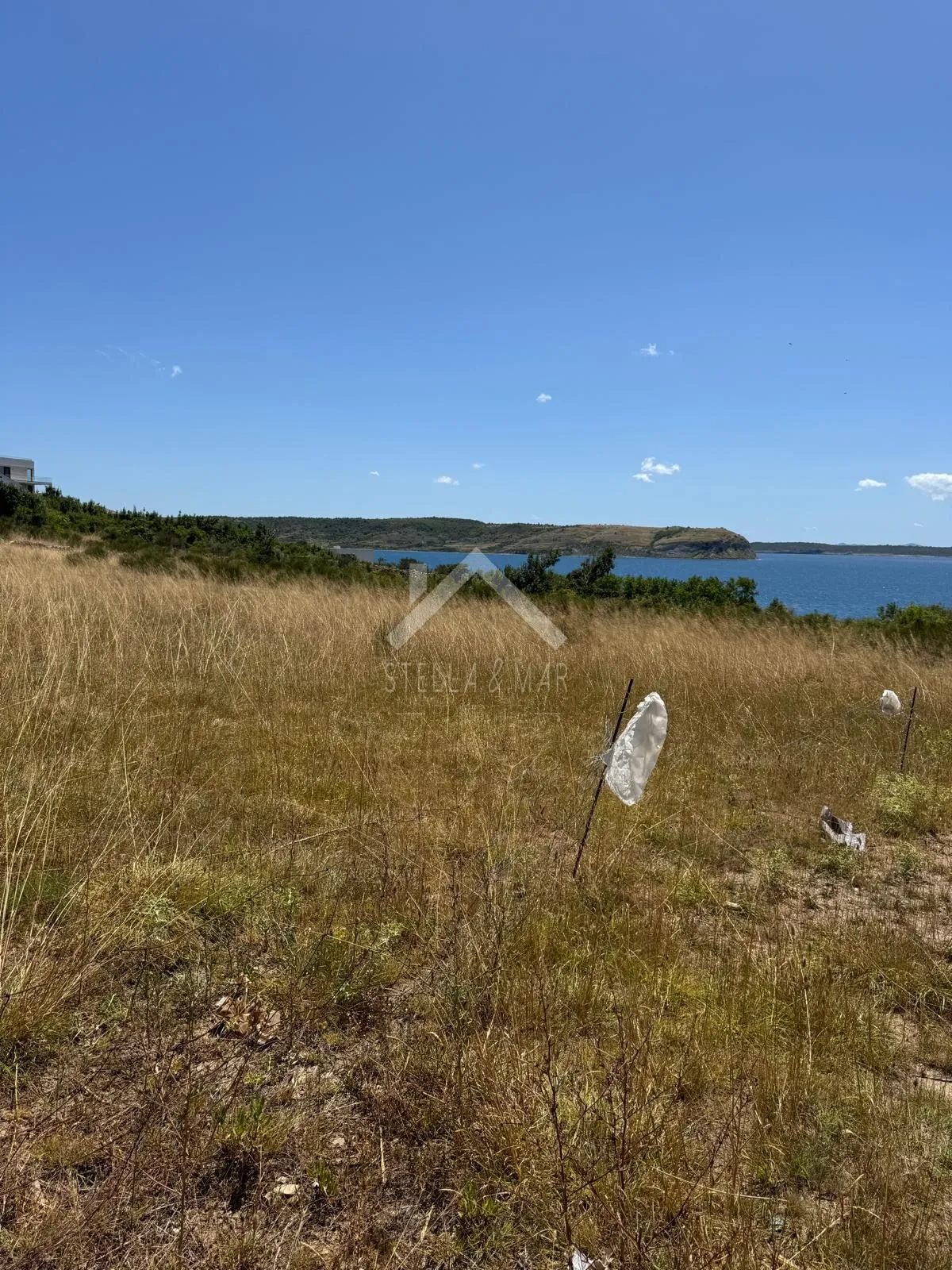 građevinsko zemljište 2300m2, otvoreni pogled - rtina, zadar - slika 2