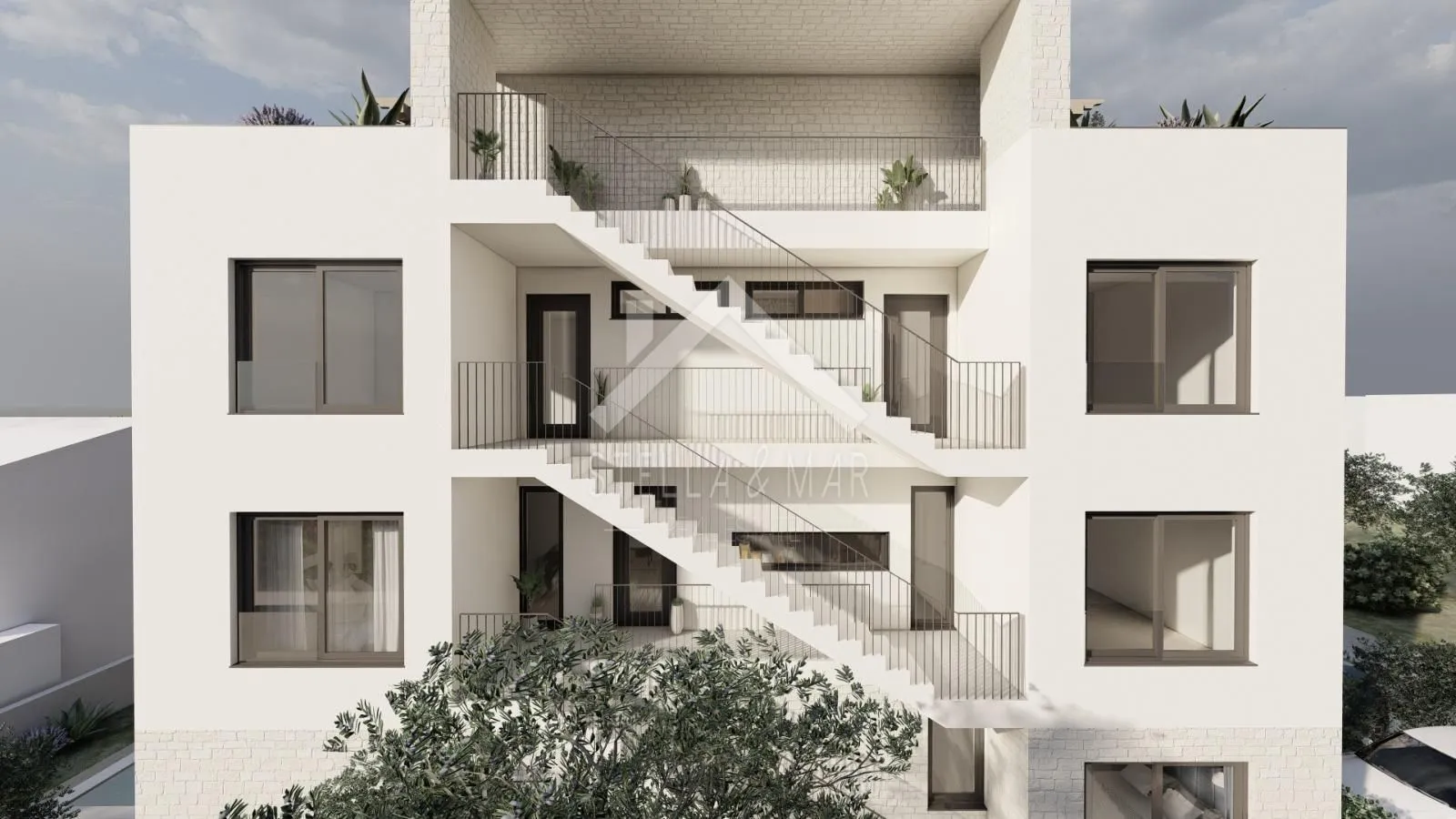 dvosobni apartman sa krovnom terasom , izvrsna lokacija - vir - slika 7