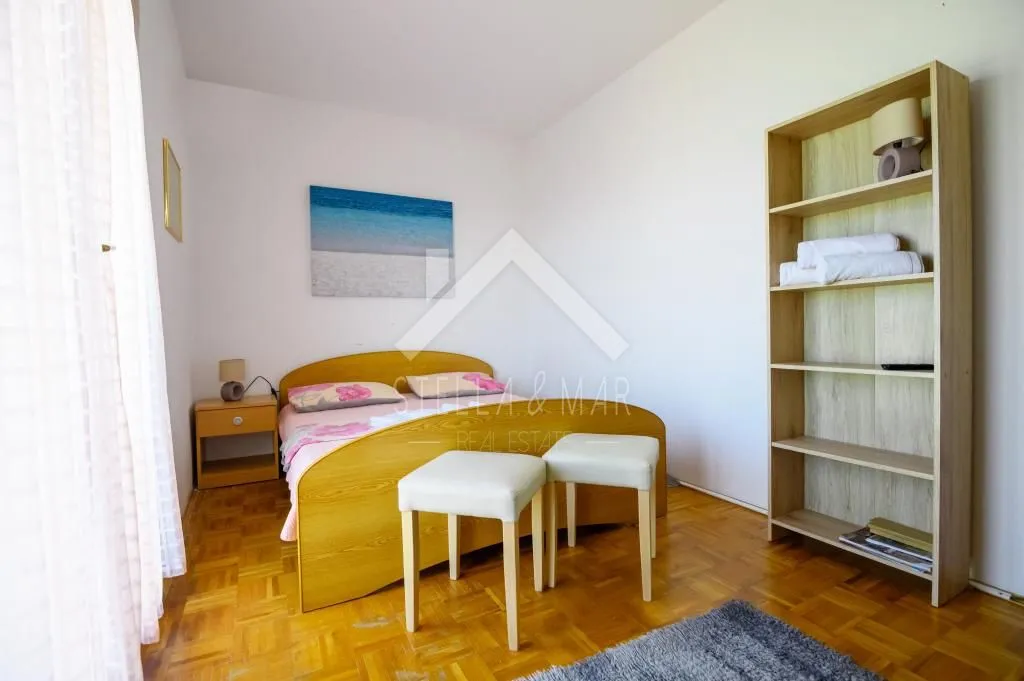apartmanska kuća, velika okućnica 80m do mora - privlaka - slika 14