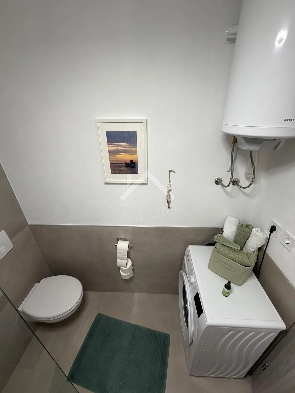 novo* kuća sa dva stana i krovnom terasom - vir - slika 34