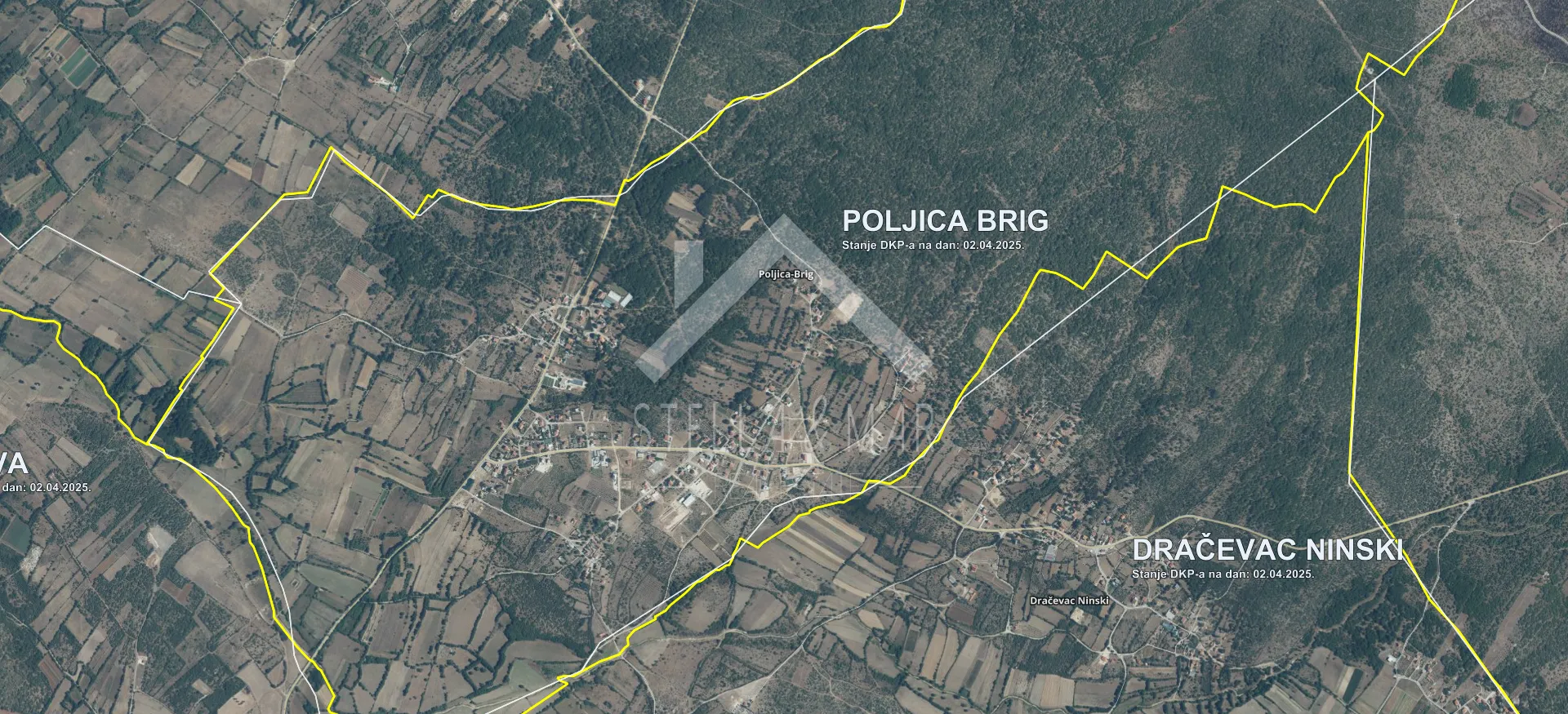 Poljoprivredno zemljište 12468m2 - Poljica Brig, Zadar - Poljica, Vrsi
