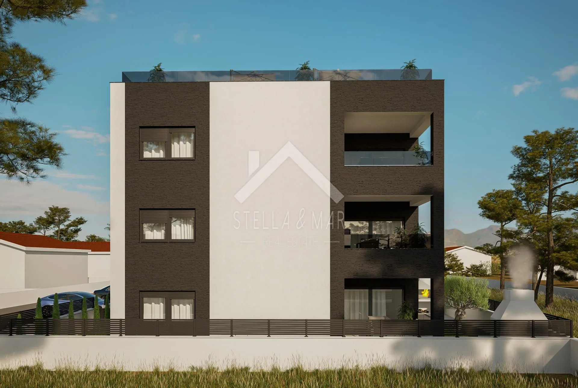penthouse sa krovnom terasom - vir - slika 2