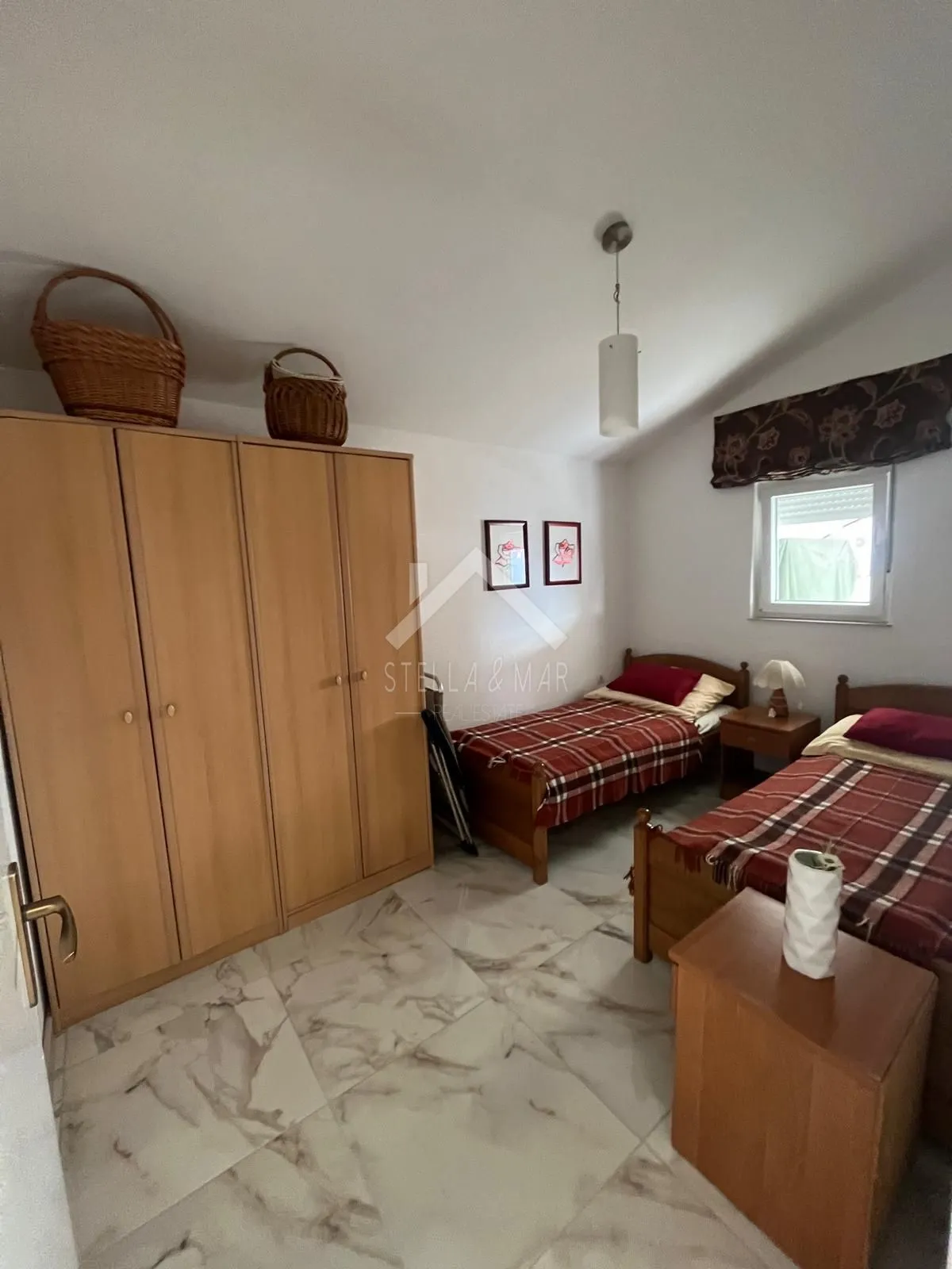 trosoban apartman sa velikom terasom 250m do mora - vir - slika 6