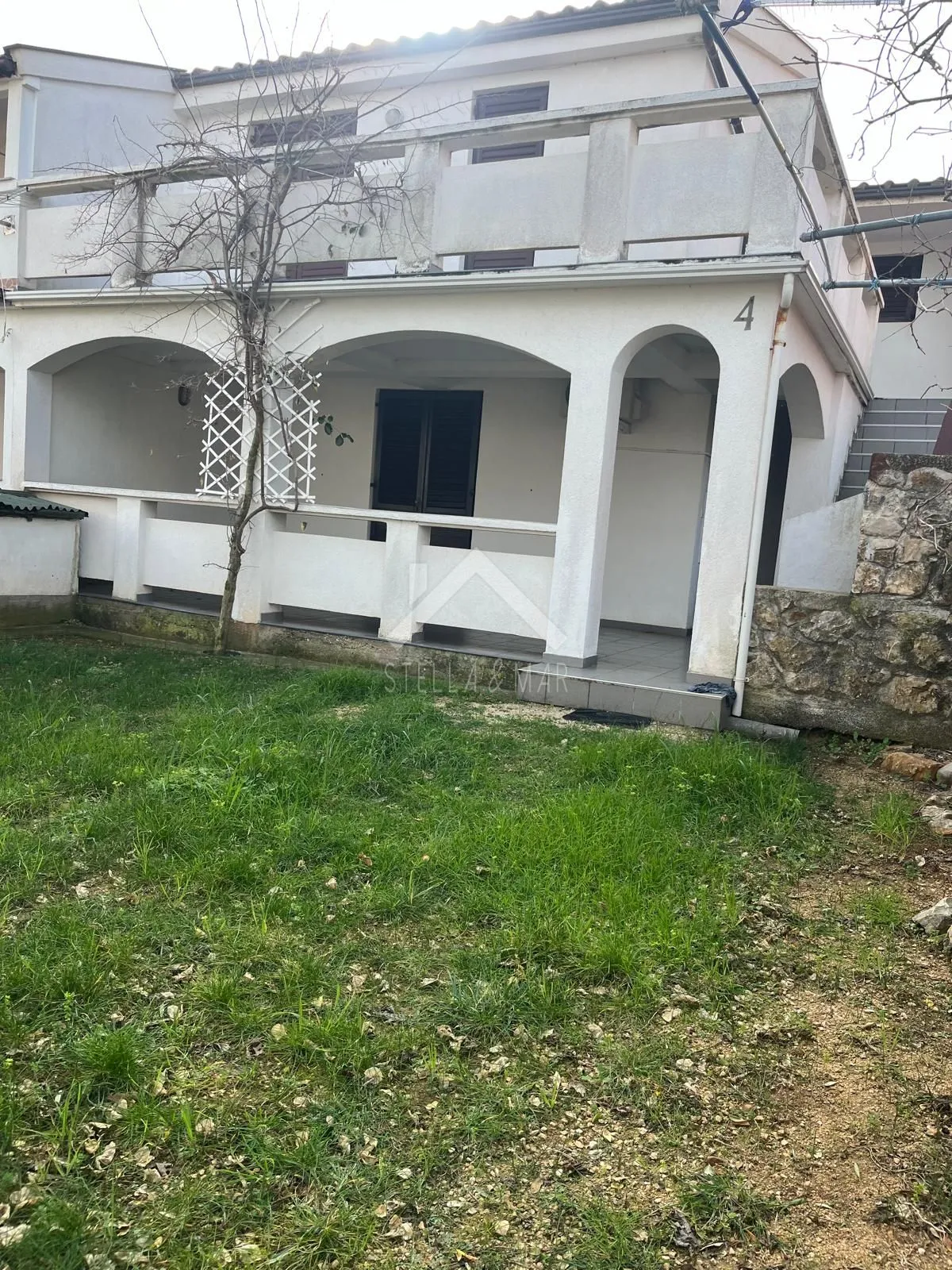 dvojna kuća 2 stana, pogled na more - vir - slika 9