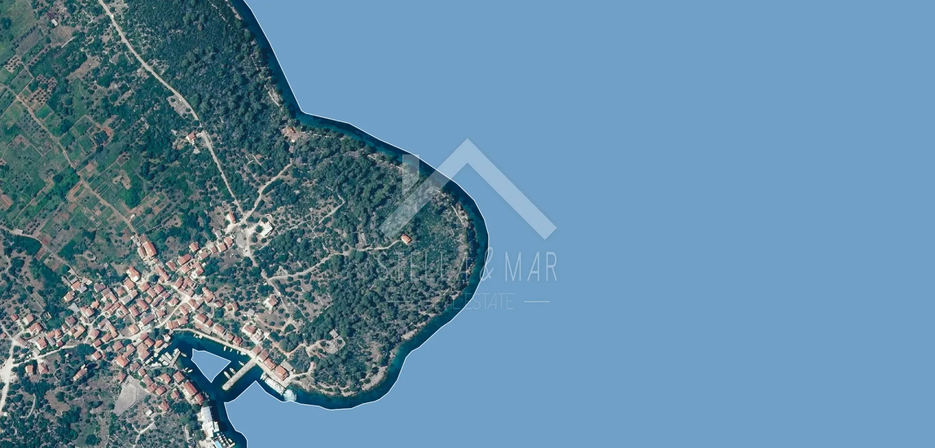 Poljoprivredno zemljište, prvi red do mora - Božava - Božava, Sali