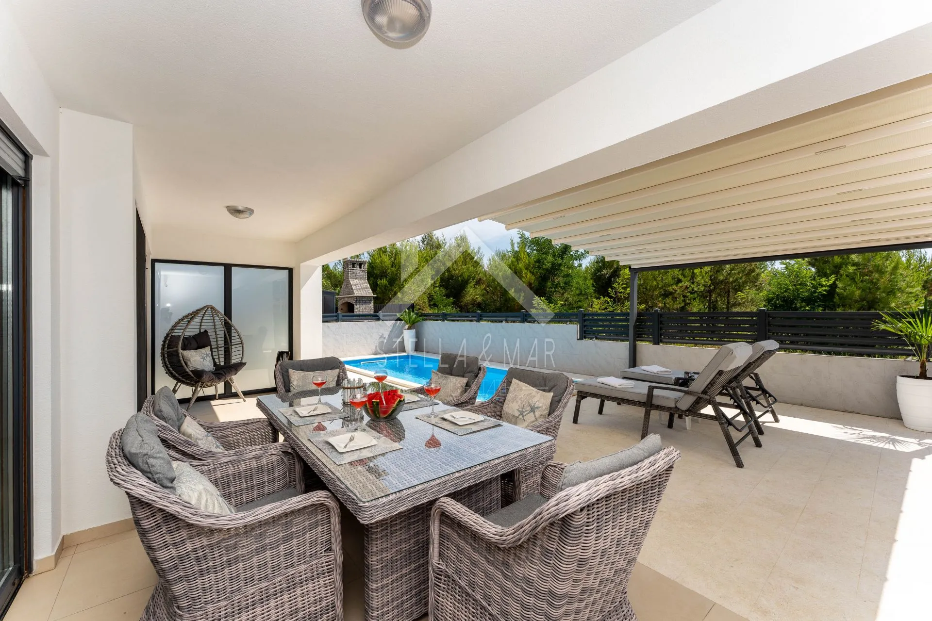 prekrasna villa , prvi red do mora - privlaka - slika 16