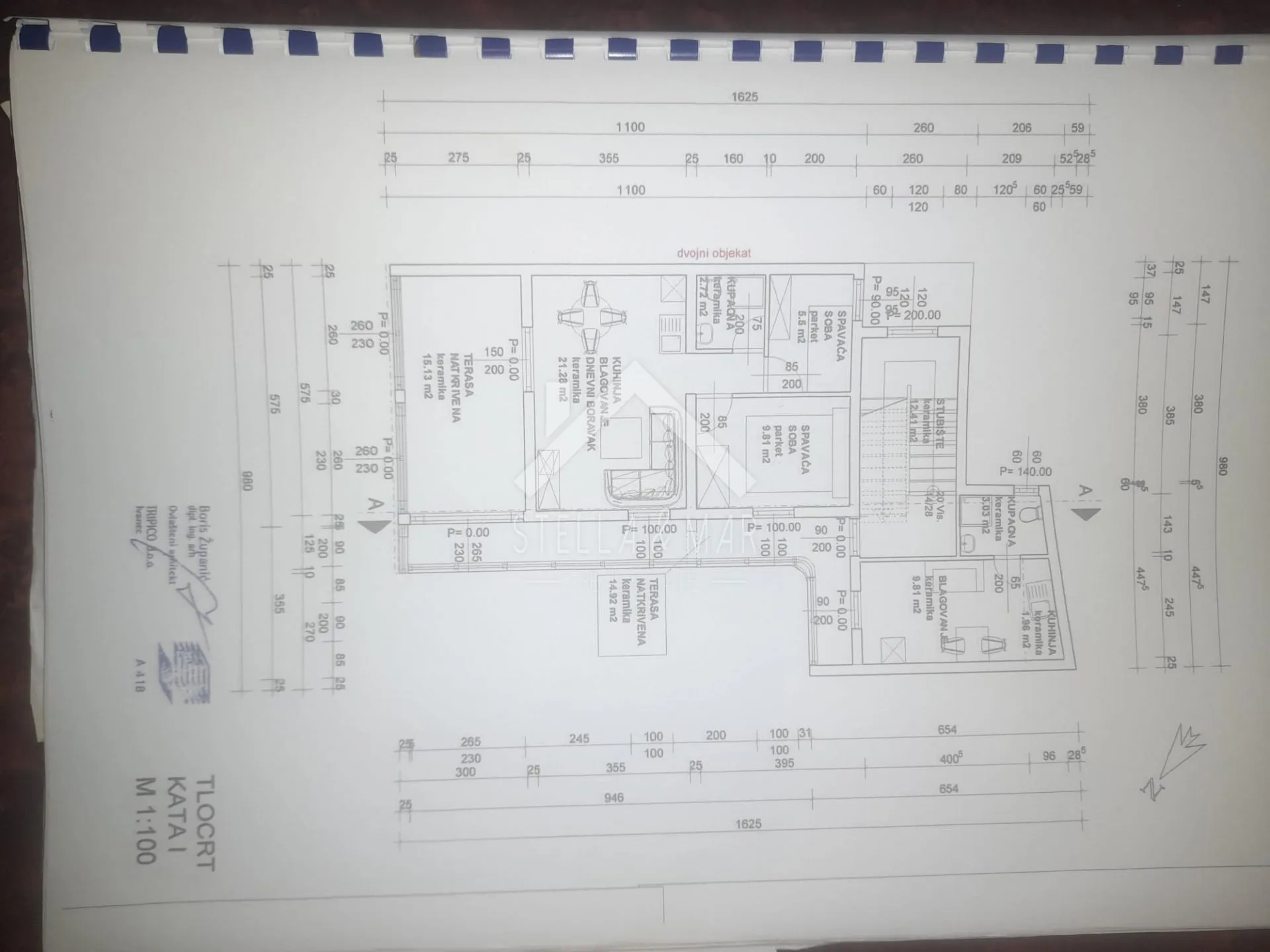 kuća sa 6 apartmana 1. red do mora - vir - slika 21