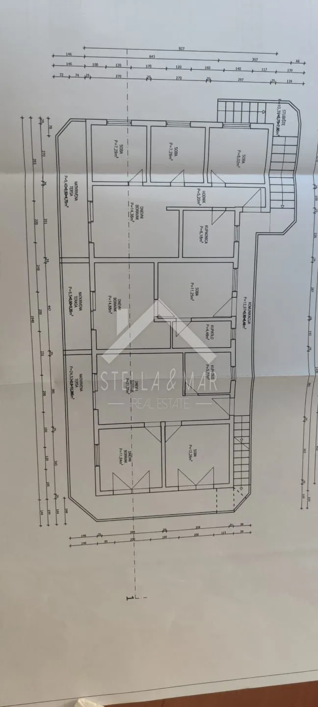 kuća sa 7 apartmana, prekrasan pogled, 30m do plaže - vir - slika 54