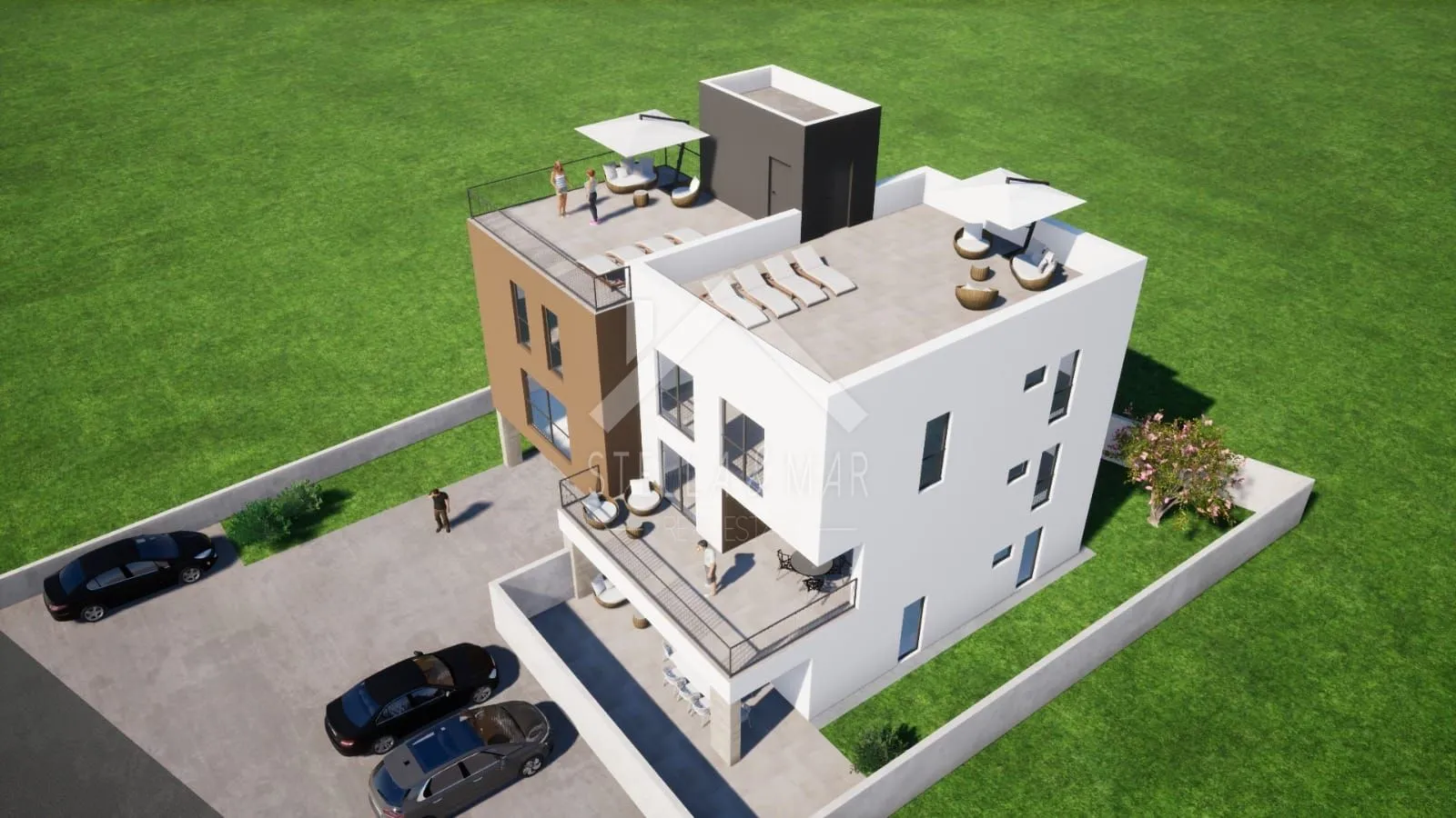 novogradnja! trosobni apartman - zaton - slika 2