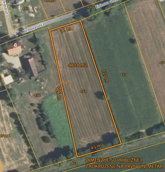 građevinske zemljište, novaki oborovski, kirinova ulica 4814 m2 - slika 4