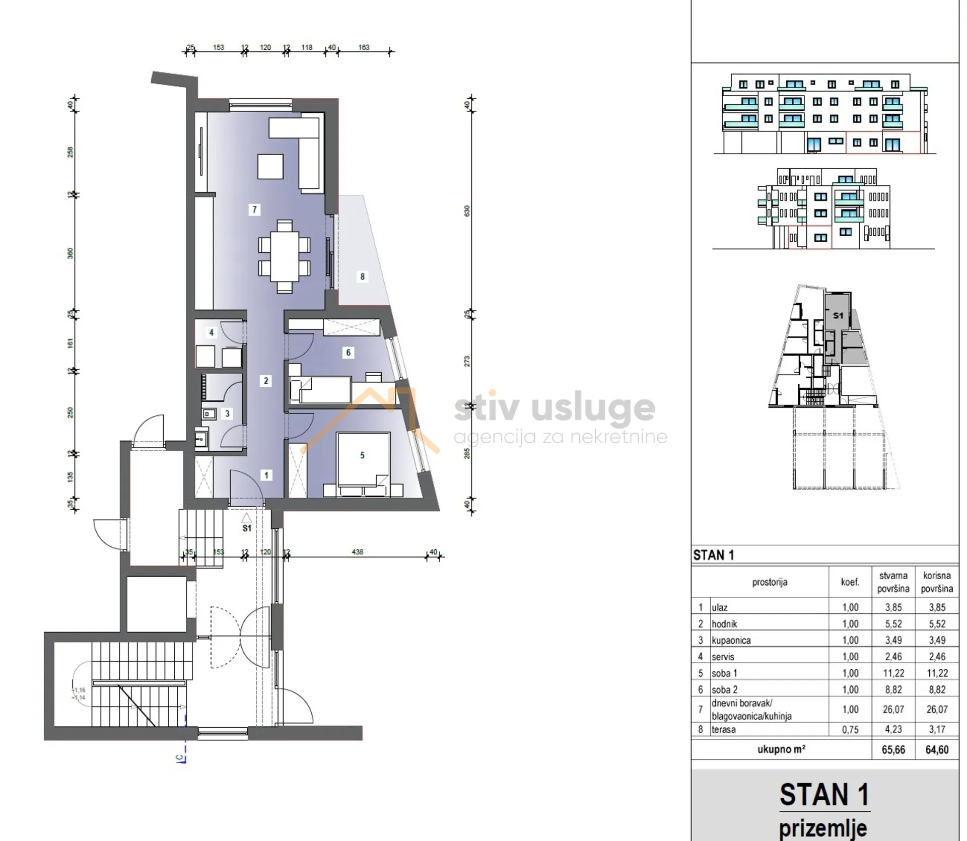 stan 1 64,5 m² – dugo selo, ulica josipa predavca - slika 7