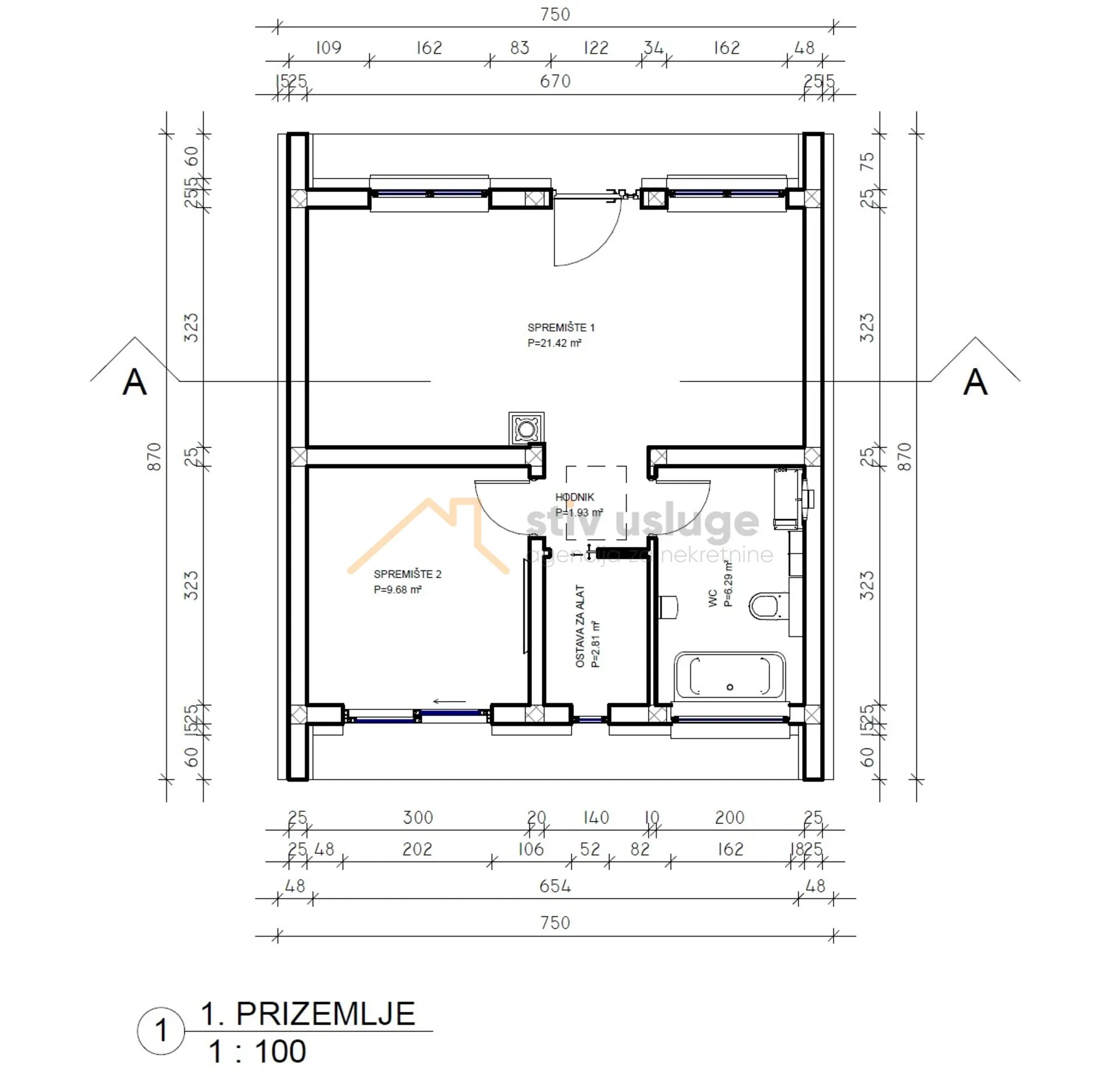parcela 1.094 m² s građevinskom dozvolom za vikendicu – hrebinec - slika 7