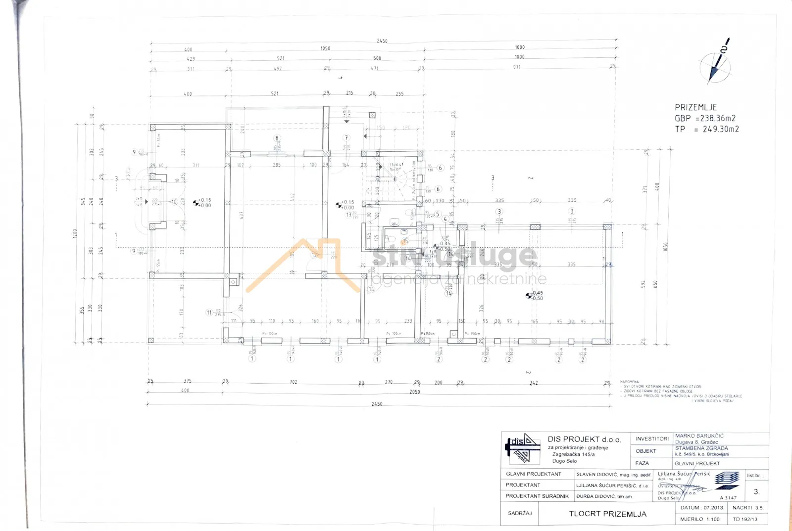 prodaja, stambeno-poslovna zgrada, brckovljani, 363 m2 - slika 12