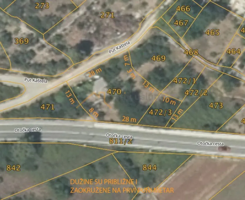 građevinsko zemljište, otok pašman, banj 825 m2 - slika 8