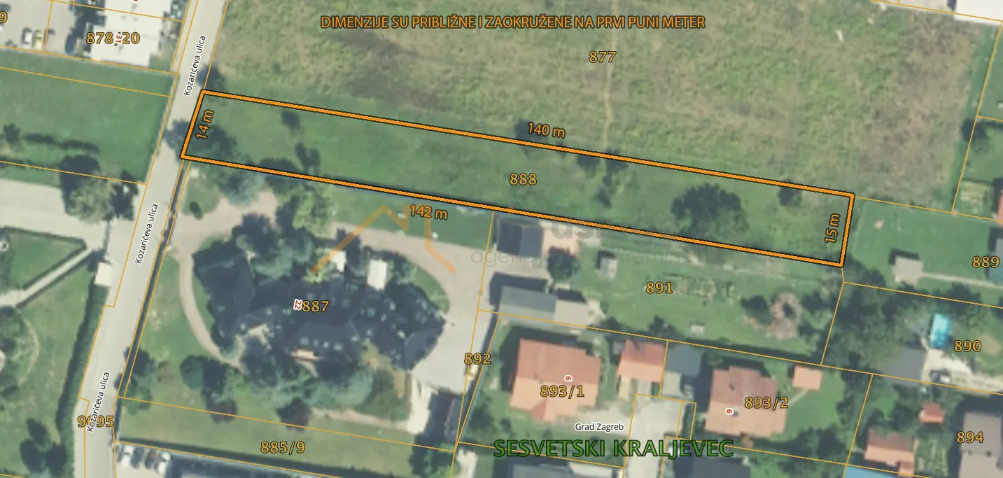 sesvetski kraljevec, građevinsko zemljište 2094 m2 - slika 5