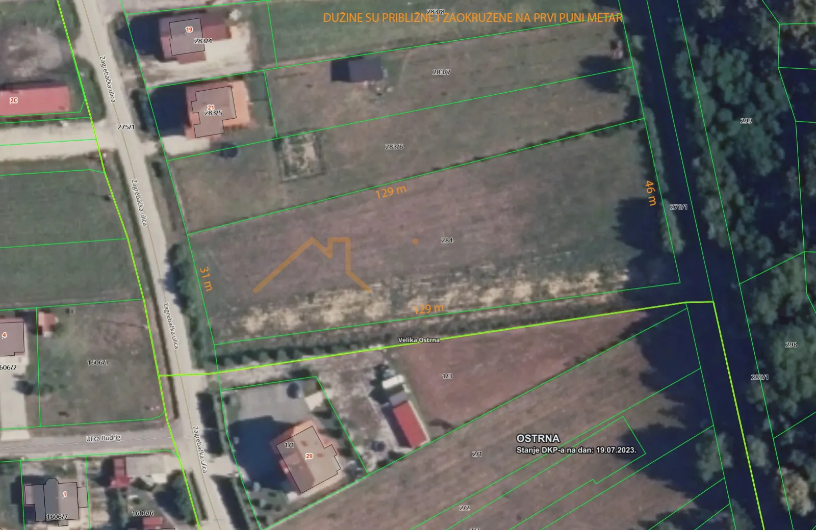 građevinske zemljište, dugo selo, velika ostrna 5020 m2 - slika 5