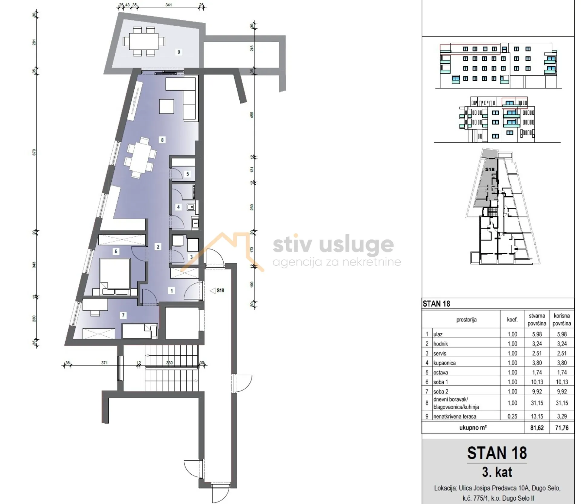 stan 18 71.7 m² – dugo selo, ulica josipa predavca - slika 8