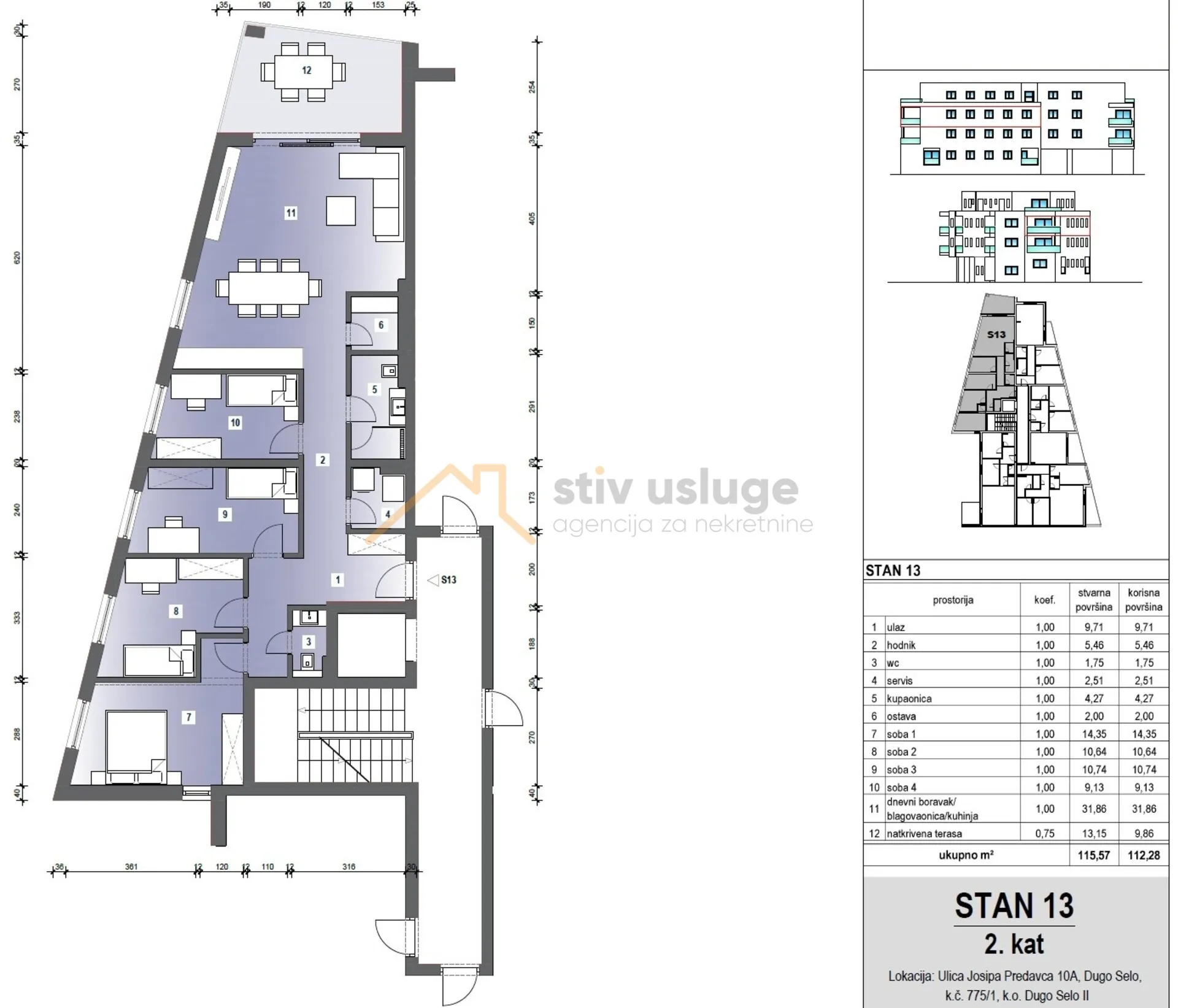 stan 13 112.2 m² – dugo selo, ulica josipa predavca - slika 7