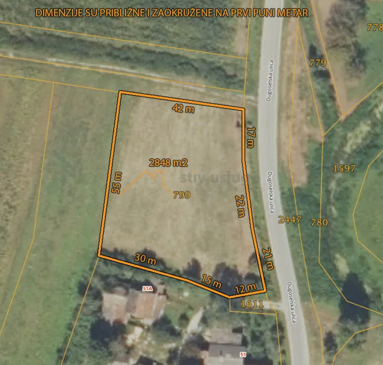 trebovec , građevinsko zemljište 2.848 m² - slika 4