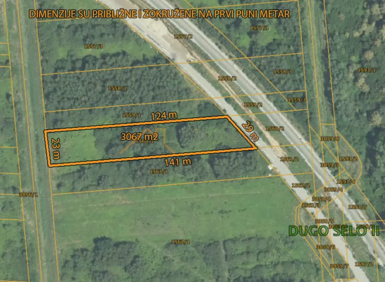 Građevinsko zemljište gospodarske namjene – 3067 m2, Puhovo (Dugo Selo) - Dugo Selo - Centar, Dugo Selo