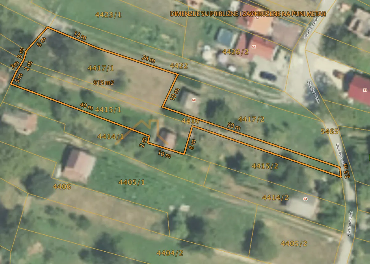 prodaja zemljišta 915 m² – dugo selo, novo brdo - slika 9