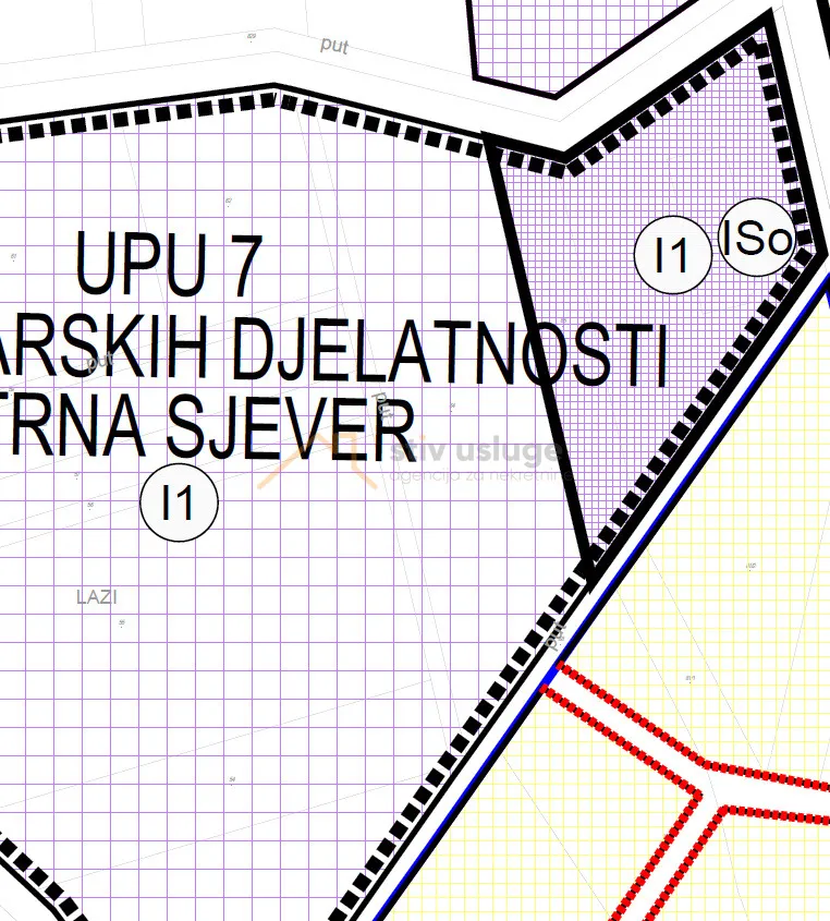 građevinsko zemljište – gospodarske namjene, leprovica 11441 m2 - slika 6